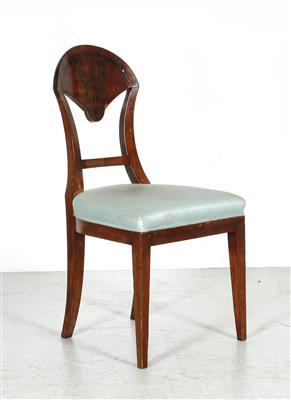 Biedermeier-Sessel um 1825/30, - Möbel und dekorative Kunst
