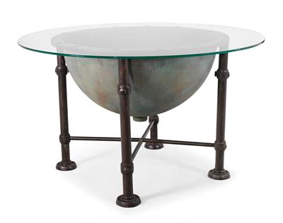 Runder Tisch, - Möbel und dekorative Kunst