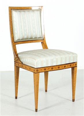 Früher Biedermeier Sessel, - Mobili e arti decorative