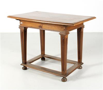 Rechteckiger josefinischer Tisch, - Möbel und dekorative Kunst
