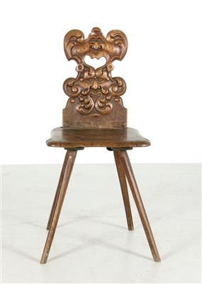 Bäuerlicher Sessel, - Furniture and Decorative Art