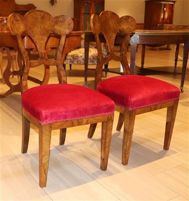 Paar Biedermeier Sessel, - Summer auction Furniture