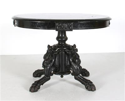 Ovaler Historismus-Tisch, - Sommerauktion Möbel