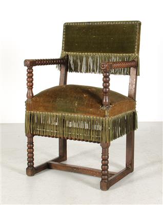 Provinzieller Armsessel, - Summer auction Furniture