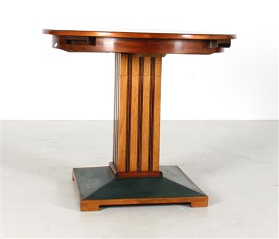 Runder Spieltisch i. d. Art d. Jugendstils, - Summer auction Furniture