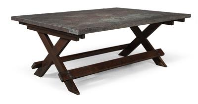 Großer rechteckiger Tisch, - Mobili e arti decorative