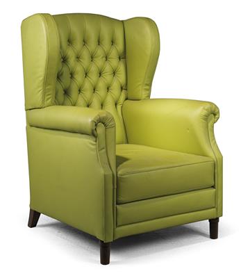 Spätjugendstil Ohrenbackenfauteuil, - Nábytek