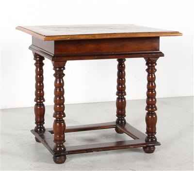 Frühbarocker Tisch, - Mobili e arti decorative