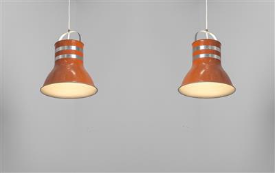 2 Speisetischlampen, - 130 Vintage Lamps