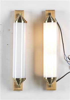 2 Wandappliken, - 130 Vintage Lamps