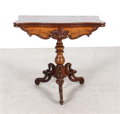Konsol- bzw. Spieltisch um 1860/70, - Furniture