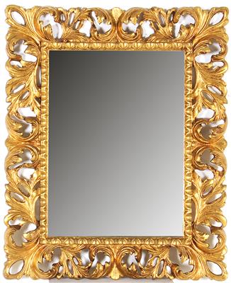 Salonspiegel im Barockstil, - Möbel