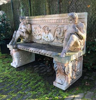 Gr. Gartensitzbank, - Garden furniture and decorations