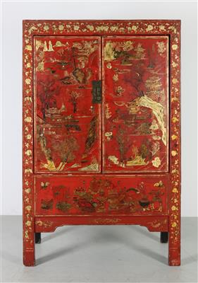 Schrank in asiatischer Art, - Furniture