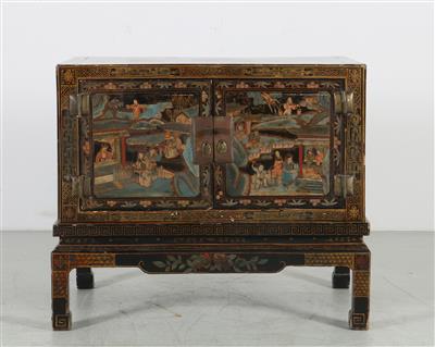 Kästchen in asiatischer Art, - Furniture