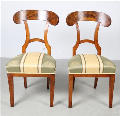 Paar Sessel im Biedermeier Stil, - Möbel