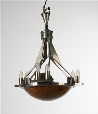 Funktionalistische Deckenlampe, um 1930, - Furniture
