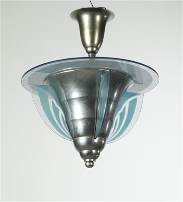 Funktionalistische Deckenlampe, um 1930, - Mobili