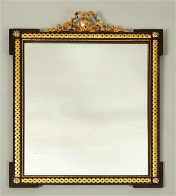 Kleiner Salonspiegel in klassizistischer Art, - Nábytek