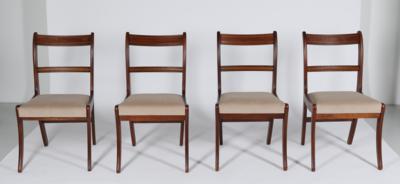 Satz von vier Sessel in englischer Stilart, - Möbel