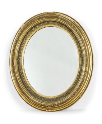 Ovaler Wandspiegel, - Furniture