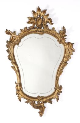 Salonspiegel im Rokokostil, - Möbel