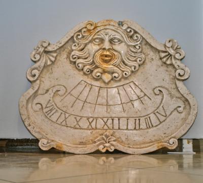 "Sonnenuhr" 20. Jh. nach barockem Vorbild, - Gartenmöbel & Gartendekoration
