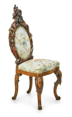 Ungewöhnlicher italienischer Sessel, - Möbel
