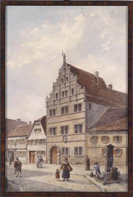 Handel'sches Stammhaus in Mergentheim (?), - Aus aristokratischem Besitz