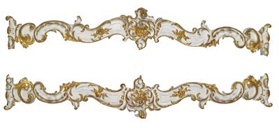 A pair of grand Neo-Baroque Cornices, - Property from Aristocratic Estates and Important Provenance