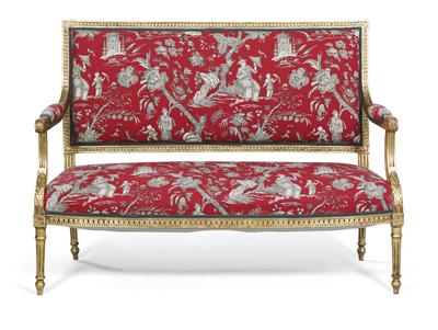 Settee, - Property from Aristocratic Estates and Important Provenance