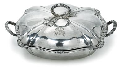 German lidded tureen, - Majetek aristokratického p?vodu a p?edm?ty  d?ležitých proveniencí