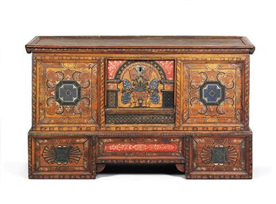 An Alpbach chest, - Rustikální nábytek