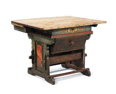 A rustic table, - Mobili rustici