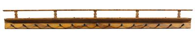 A long-extended plate rail, - Rustikální nábytek