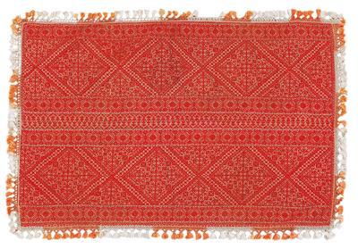 European silk embroidery, - Tappeti orientali, tessuti, arazzi