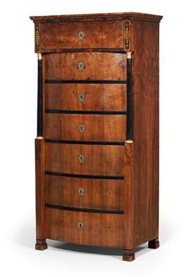 Biedermeier Semainier, - Furniture and decorative art