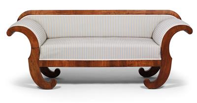 Biedermeier sofa, - Furniture and decorative art