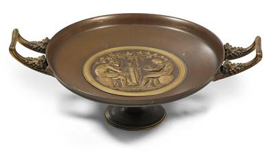 Bronze bowl, - Furniture and decorative art