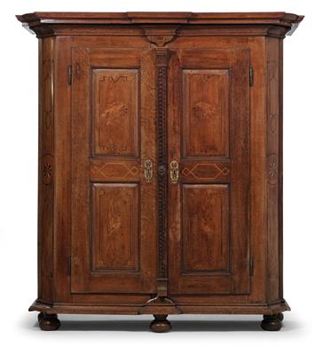 Late Baroque provincial cabinet, - Furniture and decorative art