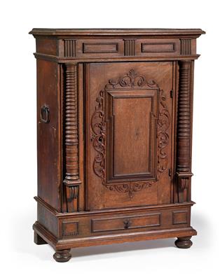 Early baroque cupboard, - Di provenienza aristocratica