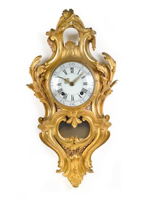 Louis XVI Bronze Cartel Clock - Property from Aristocratic Estates and Important Provenance