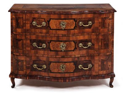Baroque chest of drawers, - Nábytek