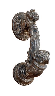 Cast iron door knocker, - Rustikální nábytek