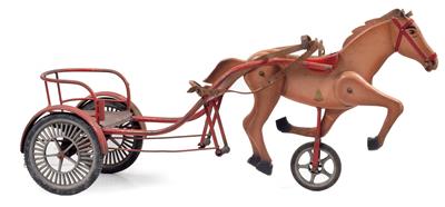 Child’s horse-drawn vehicle, - Mobili rustici