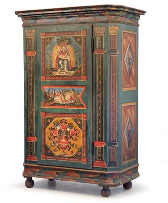 Upper Austrian rustic cabinet, - Mobili rustici