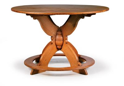 Round provincial table, - Mobili rustici
