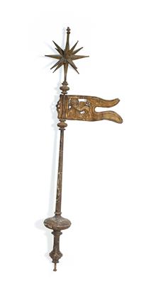 Late Baroque weather vane, - Mobili rustici