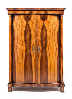 Biedermeier Garderobeschrank, - Möbel und dekorative Kunst