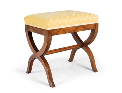 Small Biedermeier stool, - Nábytek, koberce